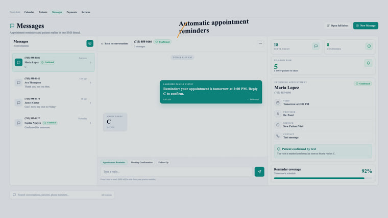 Automated reminders